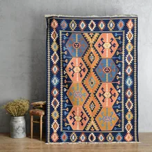 Турецкий индийский этнический стиль импортный тканый шерстяной килим домашний журнальный столик для гостиной диван тонкий ковер gc137kli09yg2