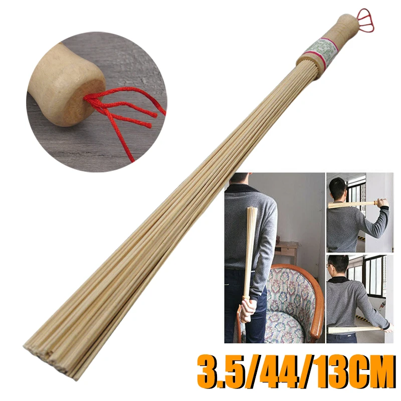 Body Massage Stick Bamboo Brush Wood Shaolin Body Conditioning Qigong