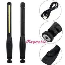 Protable Spotlight lampa do pracy wielofunkcyjny akumulator COB LED podłużne światło robocze lampa latarka Worklight latarka na zewnątrz