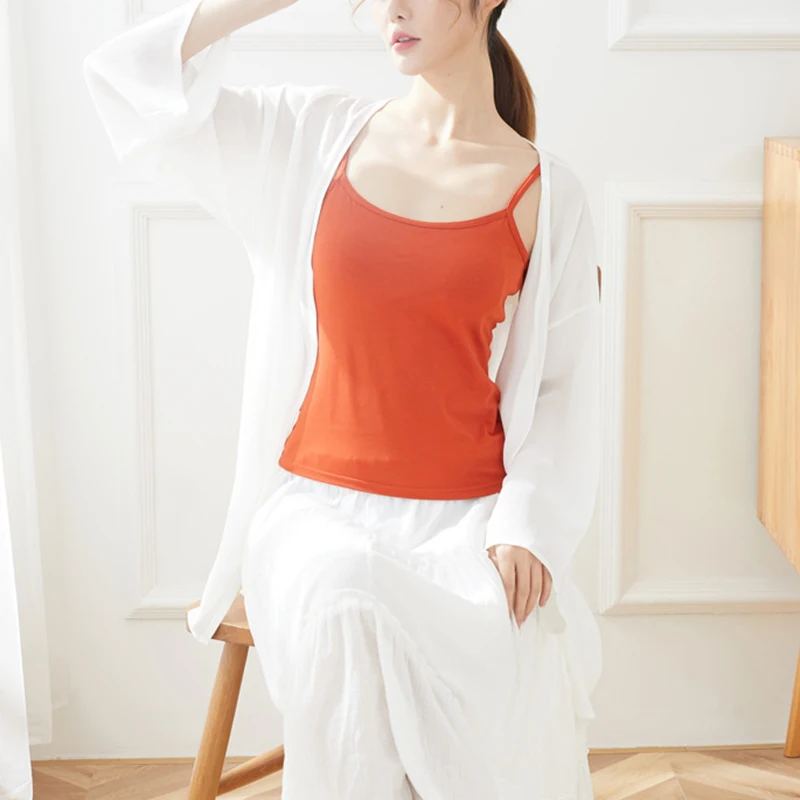 

Stylish Camisole Bra U Shape Backless Sling With Adjustable Shoulder Strap Summer TY66