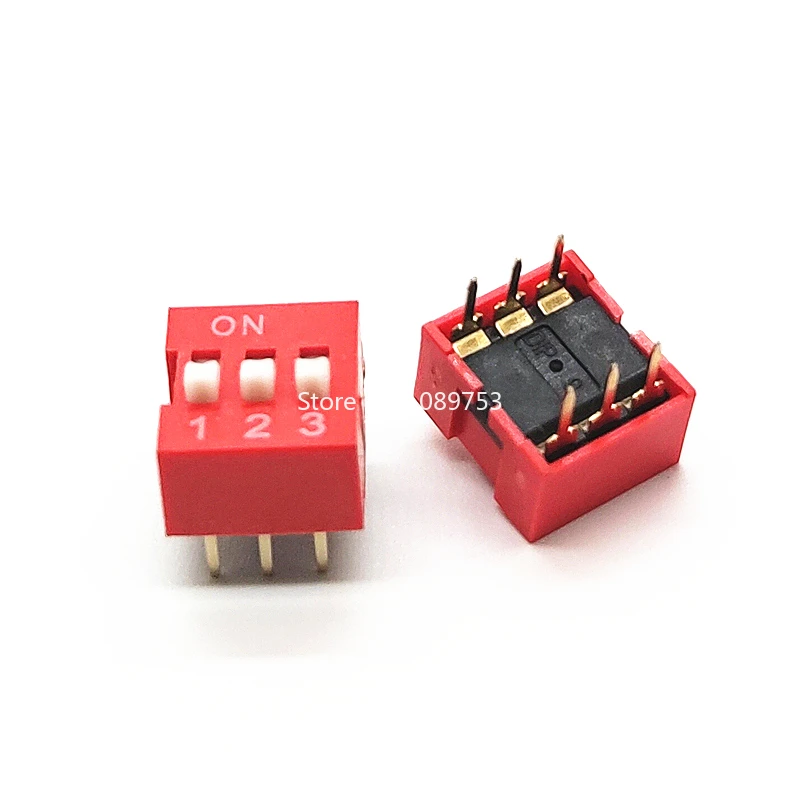 35 개/몫 딥 스위치 키트 1 2 3 4 5 6 8 웨이 2.54mm 토글 스위치 레드 스냅 스위치 혼합 키트 각 5PCS 조합 상자 세트