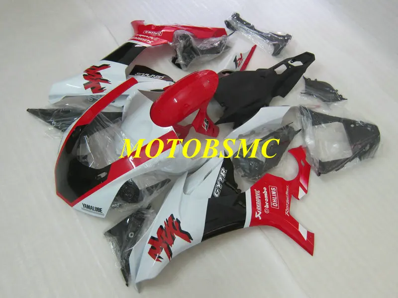 Комплект обтекателей под давлением для YAMAHA YZFR1 2015 2016 YZF R1 YZF1000 15 16 ABS Красный Белый