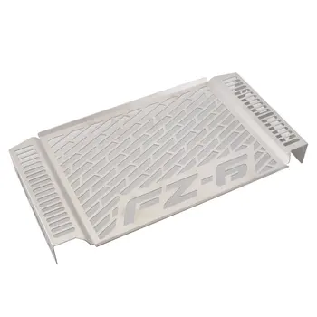 

New Motorcycle Stainless Steel Front Radiator Guard Grille Cover Protector Fits For Yamaha FZ6 FAZER 2007-2010 Chrome