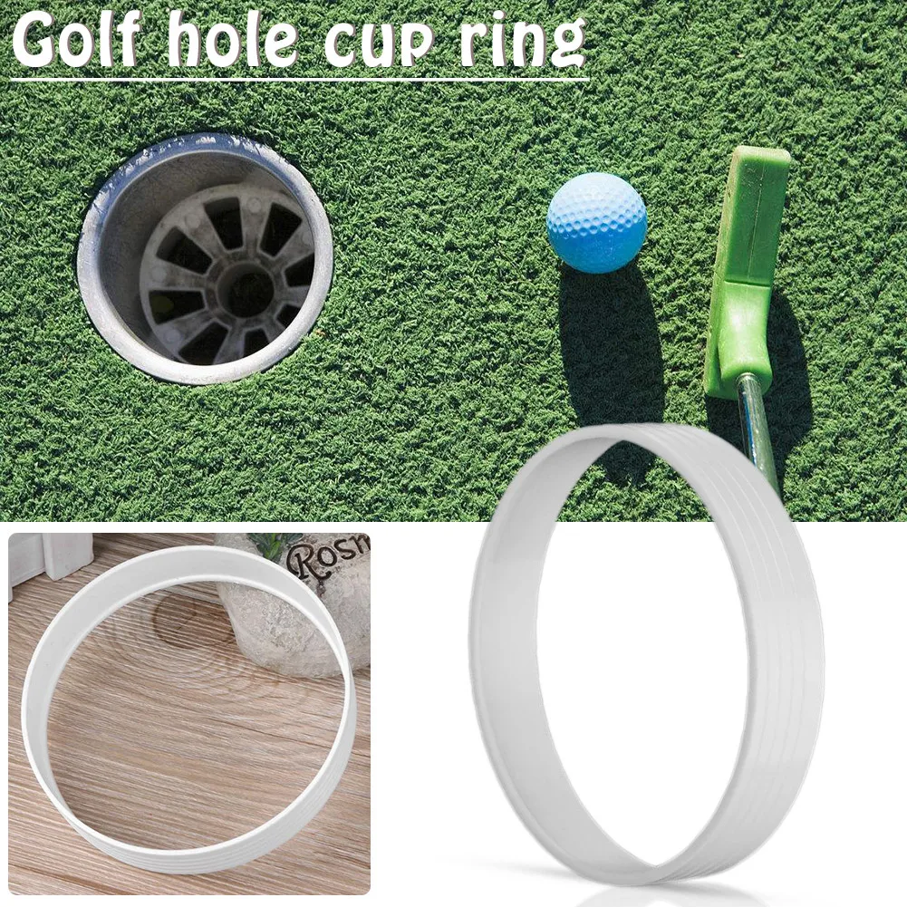 108mm Diameter Plastic Golf Putting Green Hole Cup Ring Outdoor Golf Training Aid Tool Accessories For Golfer