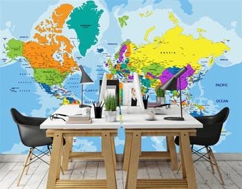 

[Self-Adhesive] 3D Map 28894 Wall Paper mural Wall Print Decal Wall Murals