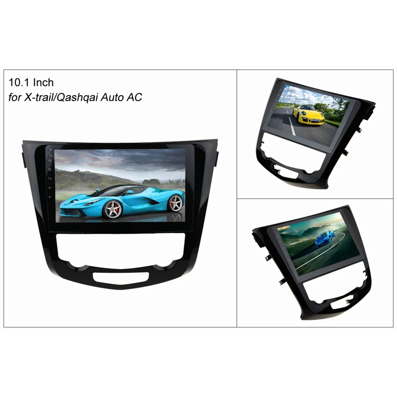  SINOSMART Stock in RU EU IPS/QLED Android 7.1 Car Navigation GPS Player for Nissan X-trail/Qashqai 