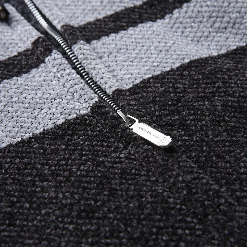 Men New Casual Cardigan Sweater 2019 Autumn Winter Zipper Men Winter Fashion Striped Pocket Knit Outwear Coat Sweater Men MWK011 Men New Casual Cardigan Sweater 2019 Autumn Winter Zipper Men Winter Fashion Striped Pocket Knit Outwear Coat Sweater Men MWK011