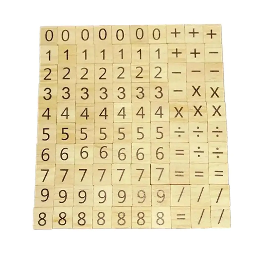 Numbers 100 шт деревянные цифры алфавиты английские буквы плитки черные Эрудит буквы и цифры для поделок деревянные детские развивающие игрушки - Цвет: Numbers