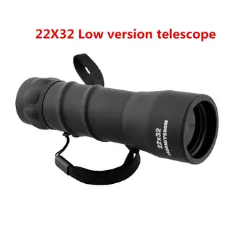 

Monocular Telescope Monoculars Single 22x32 9.8" Magnification Black High BaK7