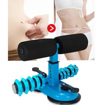 

Self-suction Sit-up Bar Portable Adjustable Sit Up Equipment Helper With 2 Suction Cups Four Height Levels Training Equipment