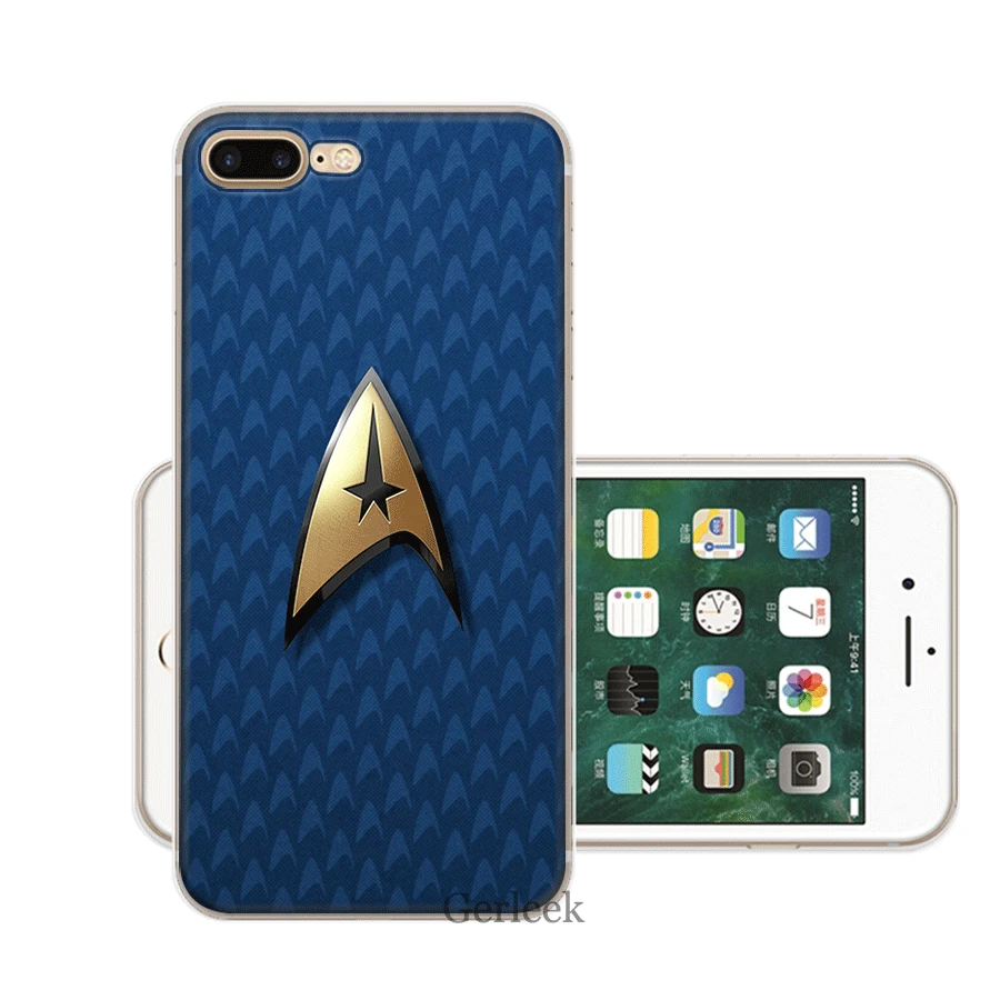 Мобильный чехол для телефона для iPhone XR X XS Max 11 Pro XR 6 6S iPhone 7 8 Plus 5 5S SE TPU чехол Звездный путь фильм
