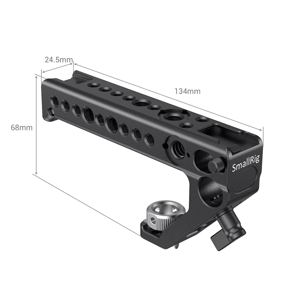 SmallRig Universal Arri Ortung Top Griff Grip Mit 15mm Rod Clamp Für Dslr Kamera Käfig Mikrofon Schuh Montieren DIY -2165