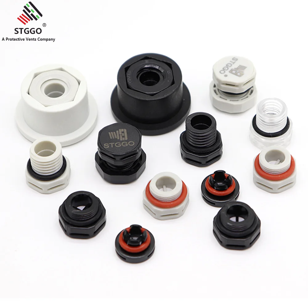 Черный M12* 1,5 дыхательный клапан водонепроницаемый воздушный автоматический вентиляционный разъем