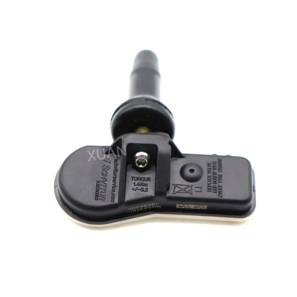 XUAN датчик давления в автомобильных шинах TPMS для hyundai Creta IX25 I20 Tucson I40 IX35 Sonata- 52933-C1100 52933C1100