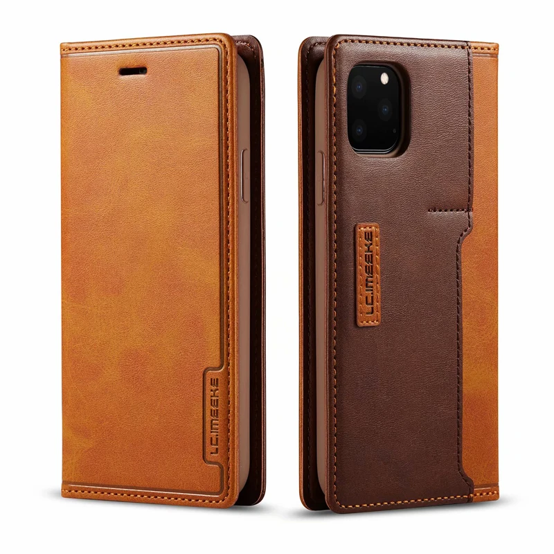 

Fundas Case for iPhone 11 Pro Max 11Pro XS XR X 7 8 6 6S Plus Case Magnet Flip Leather Wallet Business Phone Bag Card Cover