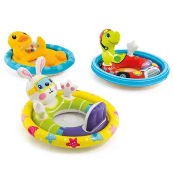 

Summer Cartoon Animals Swimming Ring Child Baby Cartoon Swimming Ring Pool Seat Toddler Float Ring Aid Training Water Fun Circle