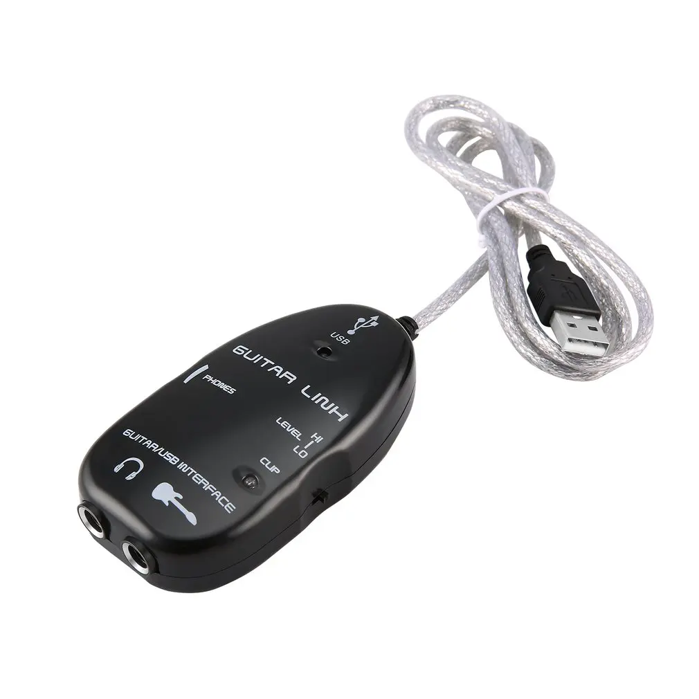 USB кабель для электрогитары с программным обеспечением|Детали и аксессуары