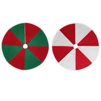 

Red Christmas Tree decoration Carpet Party Ornaments Christmas Decoration for Home Non-woven Decorations