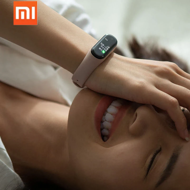 

Instock 2019 Newest Xiaomi Mi Band 4 Smart Miband 4 Bracelet Heart Rate Fitness 135mAh Color Screen Bluetooth 5.0