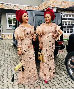 

Latest African Tulle Lace Fabrics with Beads French Lace Sequins Fabric 3d Mesh Embroidery Fabrics for Party AMY2640B