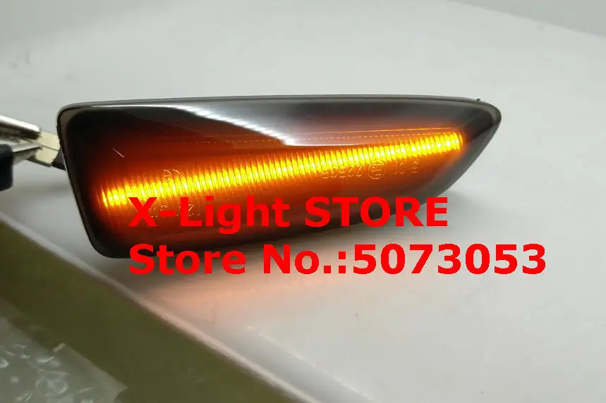 2 шт. светодиодный поворотник боковой габаритный светильник для Opel Astra J K Zafira C Insignia B Grandland X