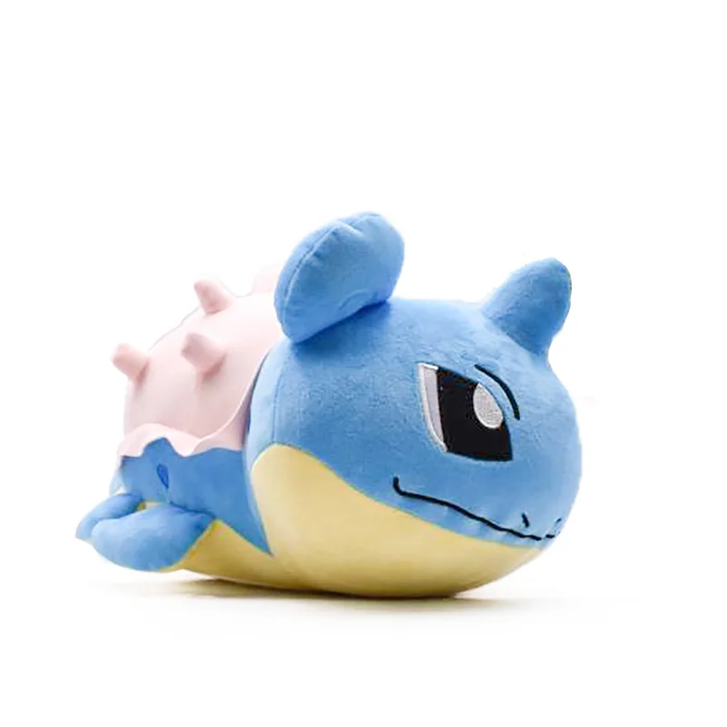 TAKARA TOMY Pokemon Charmander Raichu Bulbasaur Squirtle Charizard Growlithe Мягкая кукла плюшевая игрушка для детей рождественские подарки - Цвет: 37cm Lapras