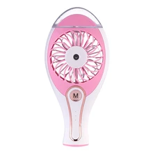 Летнее использование мини портативный Электрический вентилятор охлаждения+ увлажнитель для лица 23 мл удобный для лица нано мистер опрыскиватель Usb заряжаемый уход за кожей