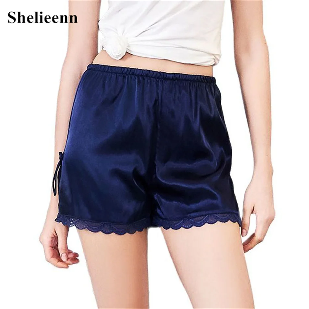 2021 Solid Color Shorts Women Elastic High Waist Woman Shorts Summer