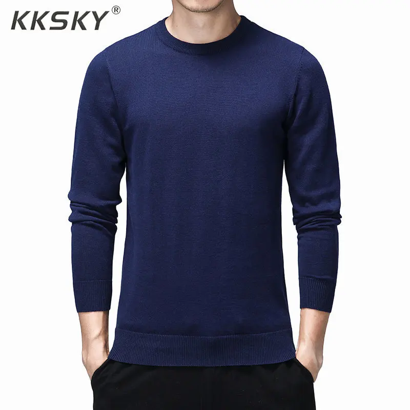 Fashion Men's Sweaters Breathable Slim Fit Men Pullover Homme Contrast Color Knitted Sweater Men 2019 Coats Brand Clothing Fashion Men's Sweaters Breathable Slim Fit Men Pullover Homme Contrast Color Knitted Sweater Men 2019 Coats Brand Clothing