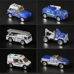 Строительная игрушка модели автомобилей инженерный грузовик Строительный набор из 6 автомобилей