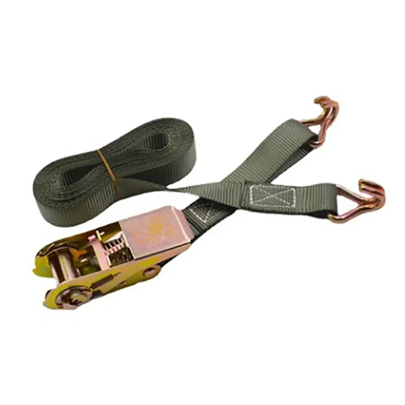 25mm*3m Portable Auto Luggage Trailer Ratchet Tie Strap For Motorcycle Belt Binding Tensioner Heavy-Duty Brake Hook Down