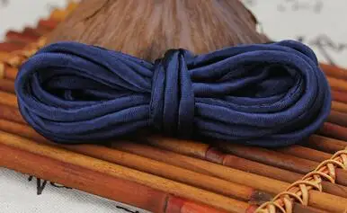 10 метров 5 мм китайский Узелок шнур мягкий атласный Трещоточный Шелковый макраме шнур для DIY китайский узел, сделанный вручную браслет ожерелье аксессуары - Цвет: M