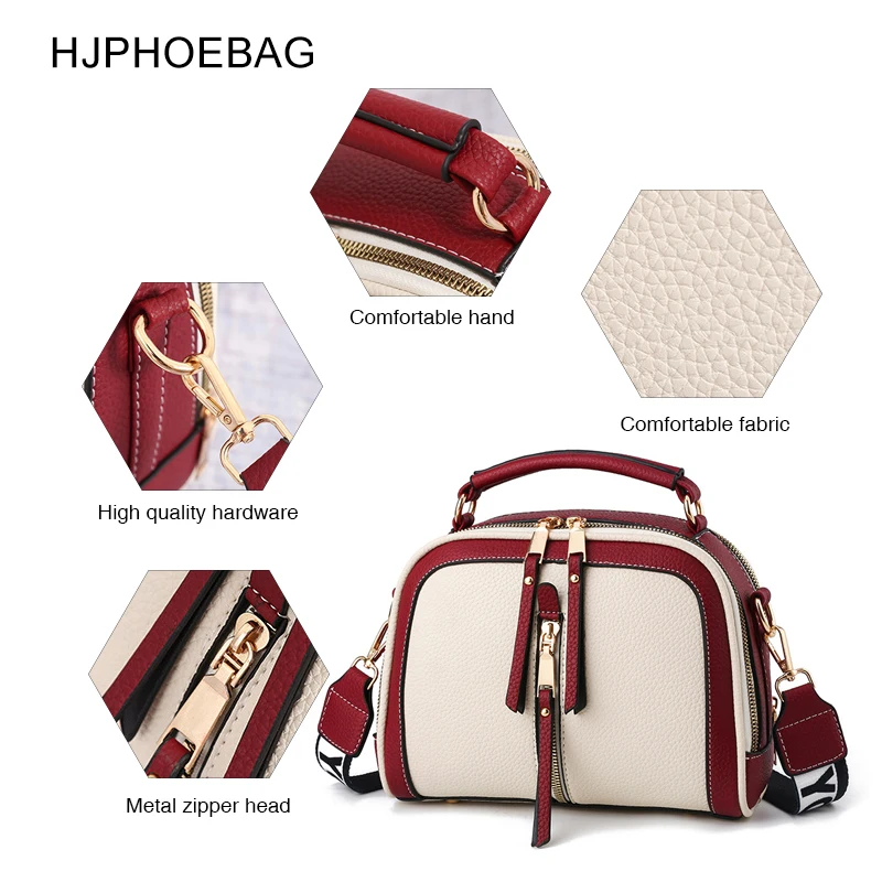 HJPHOEBAG роскошная женская сумка модная дизайнерская через плечо из искусственной