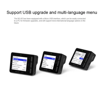 

ISDT BG 8S Digital LCD Display BattGo Receiver Auto Balancing Protocol Analysis Easy To Read Smart Battery Multilanguage
