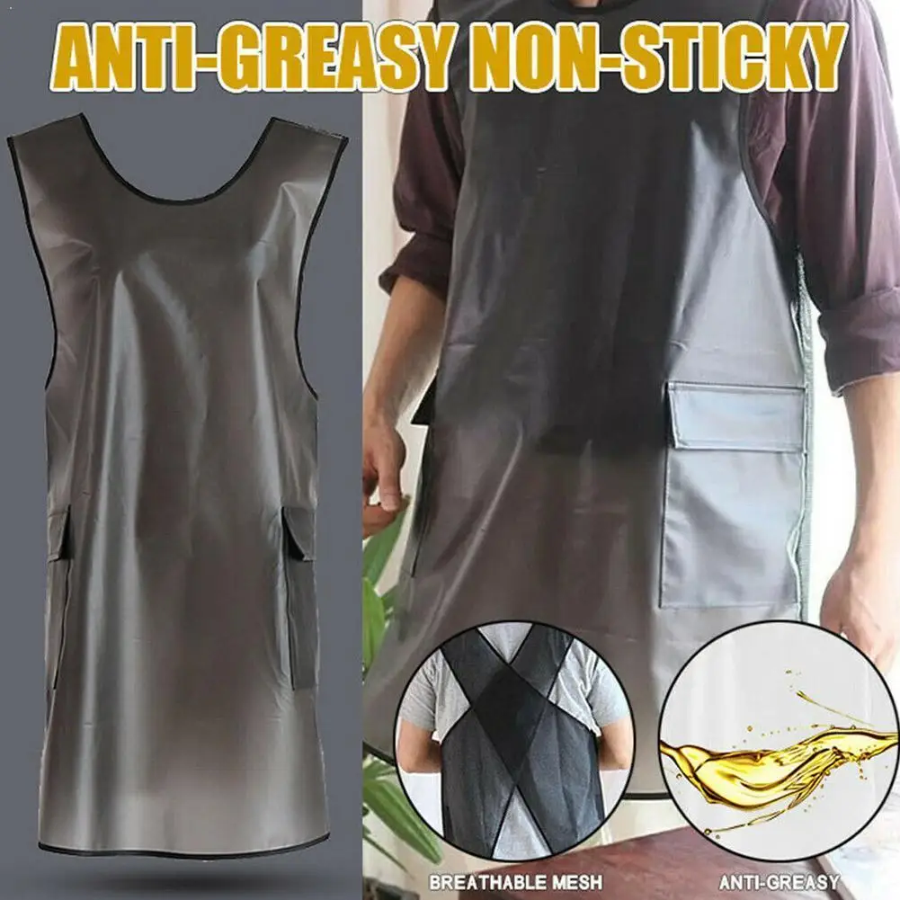 

Waterproof Apron Cooking Resturant Kitchen For Home Smock Apron Long Work Plastic Industrial Tool Cleaning Pvc Kitchen O6I0
