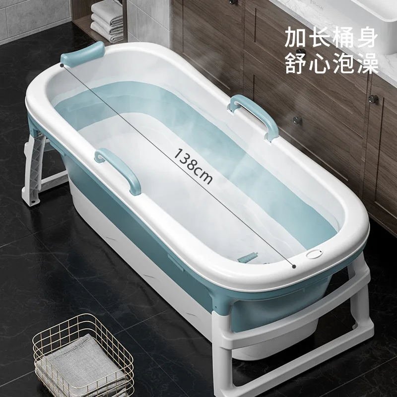 Children's Folding Tub Massage Adult Tub Steamed Bubble Dual Use Large Tub Baby Bathtub Children's Folding Tub Massage Adult Tub Steamed Bubble Dual Use Large Tub Baby Bathtub