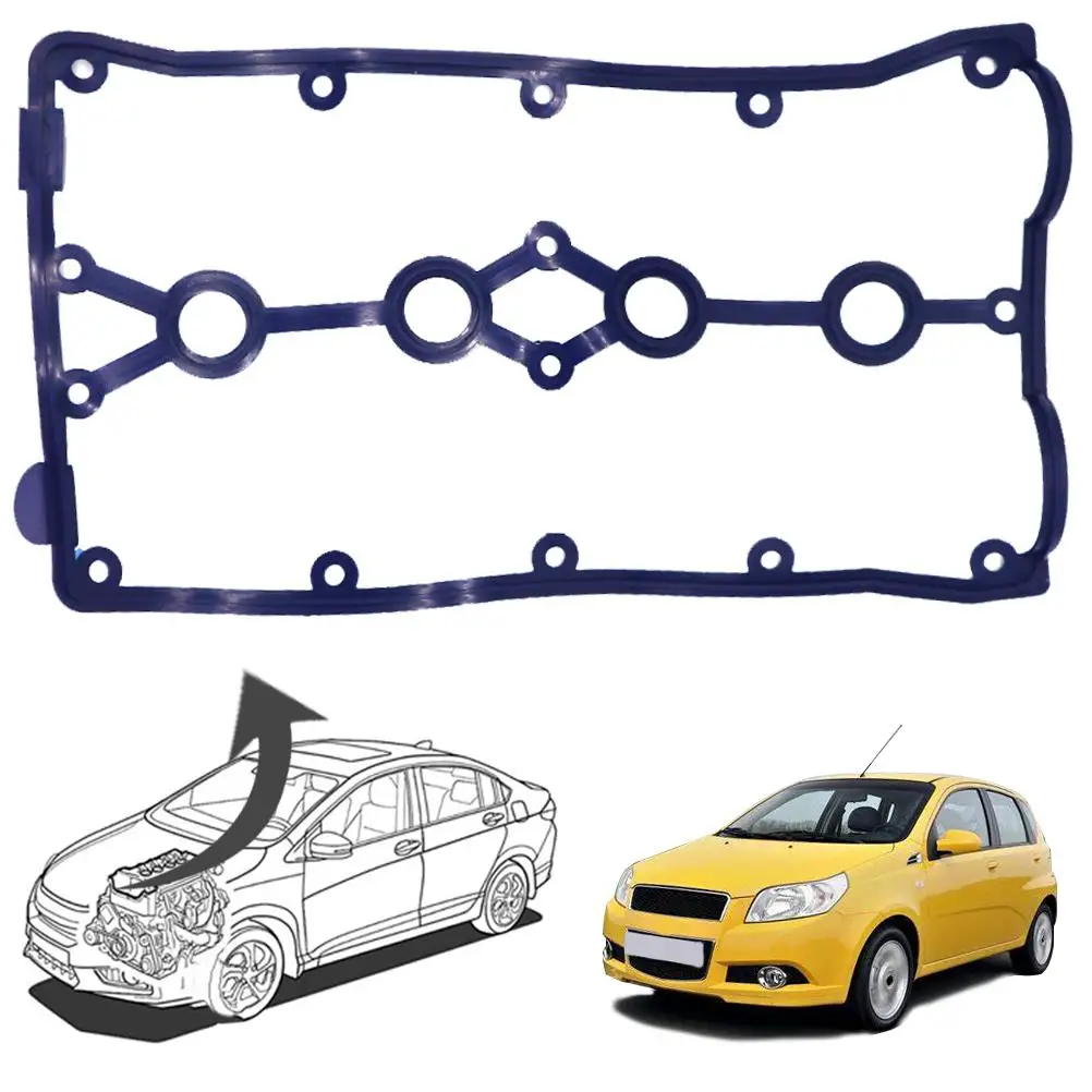 Valve Cover Gasket 96353002 For Chevrolet-Aveo Aveo5 Pontiac-Daewoo Lanos Kalos Lacetti Nubira 2004 2005 valve cover gasket