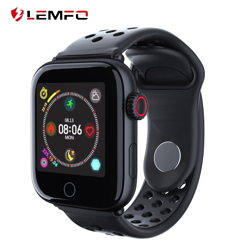 LEMFO, умные часы, спортивный трекер, фитнес-браслет, пульсометр, кровяное давление, водонепроницаемые Смарт-часы для Android, Apple Phone, для мужчин и женщин