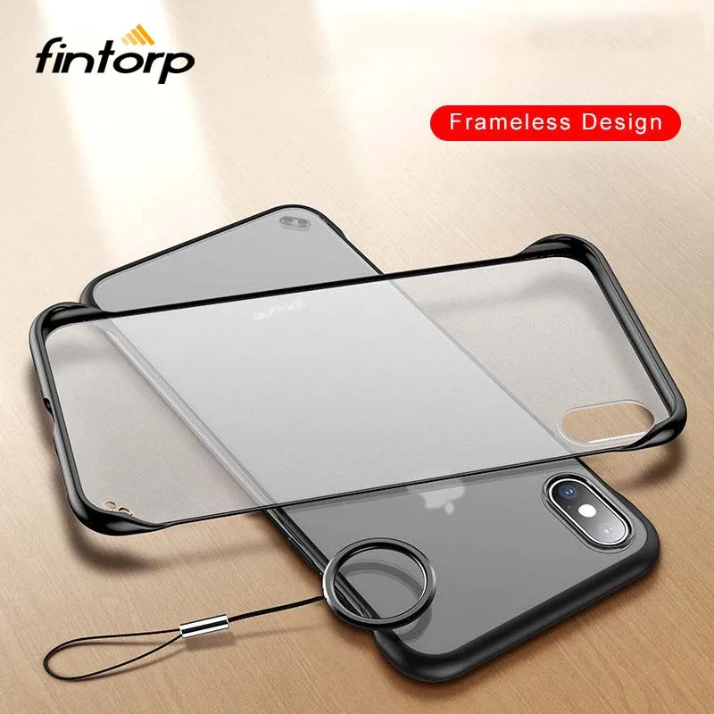 

Frameless Case for iPhone XS Max XR X Case Coque Transparent Back Cover for iPhone 6S 6 7 8 Plus iPhone6S 7 iPhone7 8Plus Bumper