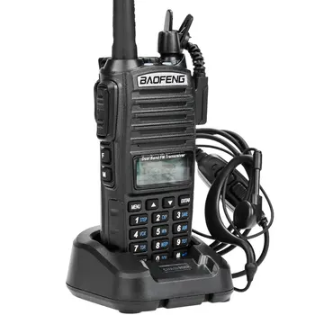 

HBUDS BaoFeng UV-82 Dual Band (VHF/UHF) Analog Portable Two-Way Radio Black