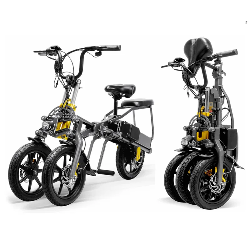 Electric Bike 48v 350w Foldable Mini 