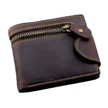 

Men's Business Genuine Leather Wallet Pocket Credit Card Holder Bifold Purse