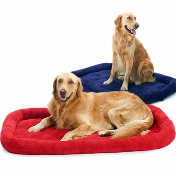 

Large Dog Bed Blanket Pet Cushion Warm Sleeping Bed Golden Retriever Cage Puppy Mat Pet House Mat Retail Dog House Outdoor