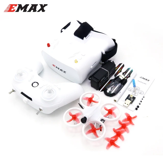 $US $98.99 FPV Racing DroneEMAX EZ Pilot 82MM Mini 5.8G With Camera Goggle Glasses RC Drone 2~3S RTF Version
