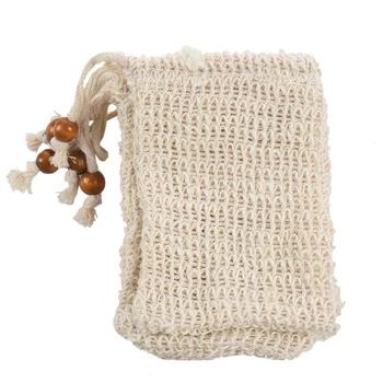 

5 Pack Exfoliating Soap Bag Natural Soap Saver
