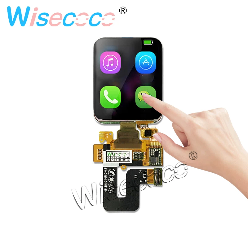 

Экран 1,78 дюйма 368*448 IPS AMOLED, дисплей, сенсорный экран, запасные части для смарт-наручные часы с Bluetooth