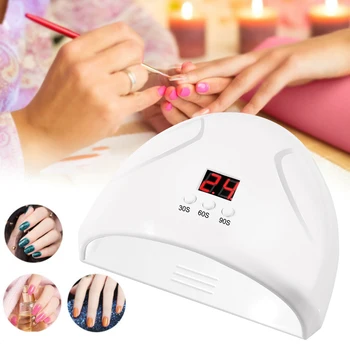 

36W 12 Leds USB Professional Timing LCD Display Portable Gel Polish Salon Nail Dryer Manicure Tool UV Lamp Smart Induction