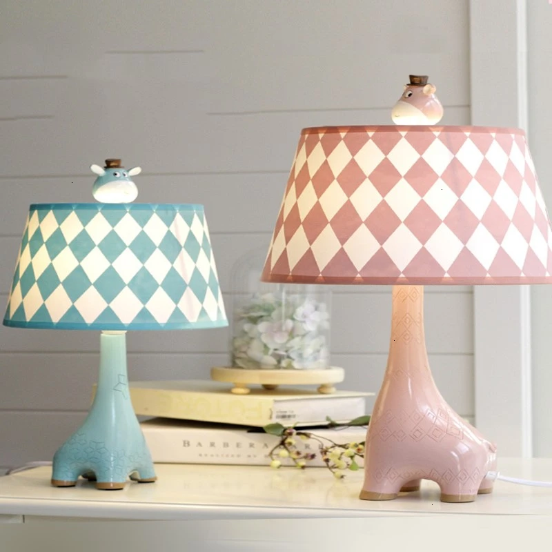 

Giraffe Desk Lamp Bedroom Bedside Lamp Children Room Cartoon Table Lamp Originality Simplicity Modern Study Lamp Cheap Abajur