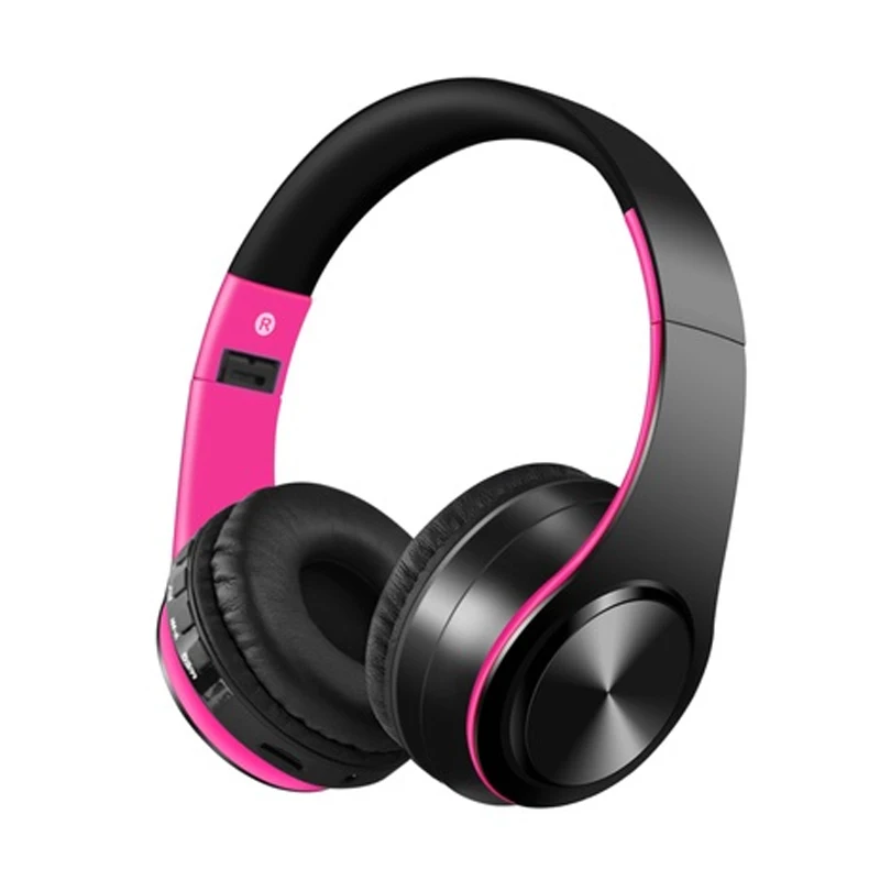HATOSTEPED беспроводные eнаушники игровые Bluetooth наушники-вкладыши с микрофоном/FM для мобильного телефона ПК Музыка беспроводные наушники - Цвет: Хаки