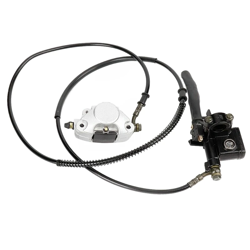 

NEW-Hydraulic Rear Disc Brake Caliper System+Pads for Quad Dirt Bike ATV 150Cc 250Cc